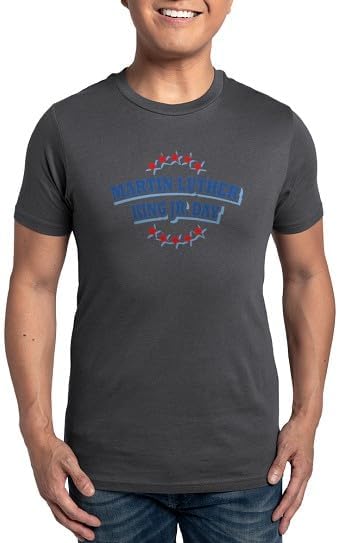 CafePress Martin Luther King Jr. Day – Freedom Apparel Men's Eco Sport T Shirt Men's Eco Light T-Shirt - Charcoal