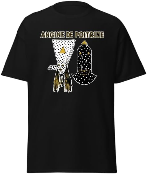 French Coldwave Post-Punk Music Graphic T-Shirt Alternative Underground Scene Cult Retro Dark Apparel - Black