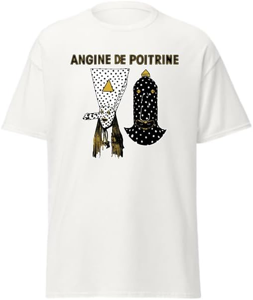 French Coldwave Post-Punk Music Graphic T-Shirt Alternative Underground Scene Cult Retro Dark Apparel - White