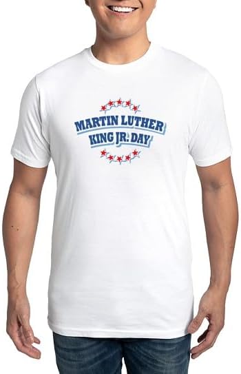 CafePress Martin Luther King Jr. Day – Freedom Apparel Men's Eco Sport T Shirt Men's Eco Light T-Shirt - White