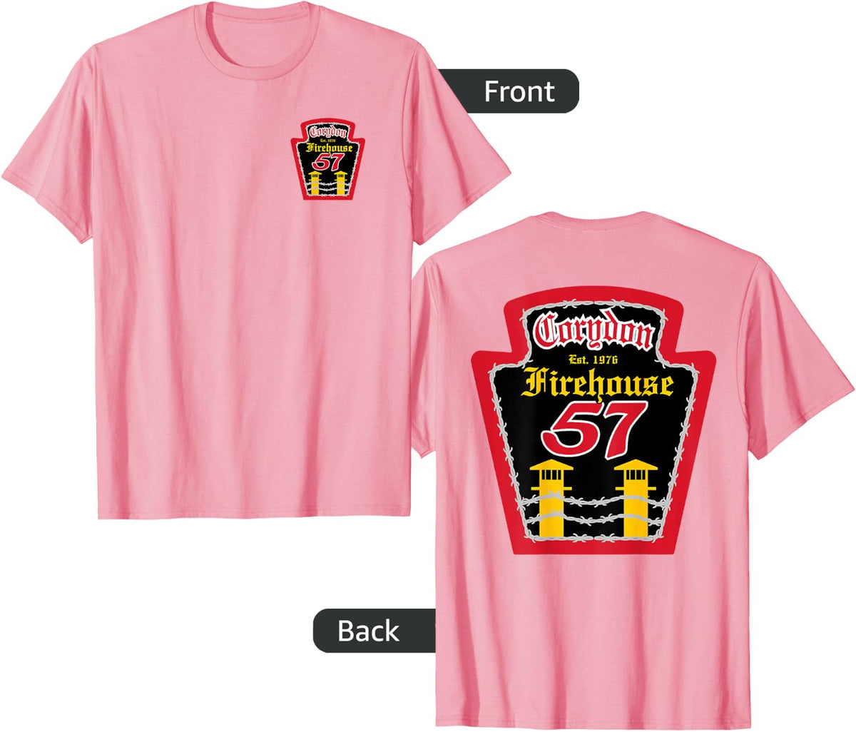 Norco Firefighters Corydon Fire Station 57 fire tshirt T-Shirt - Pink