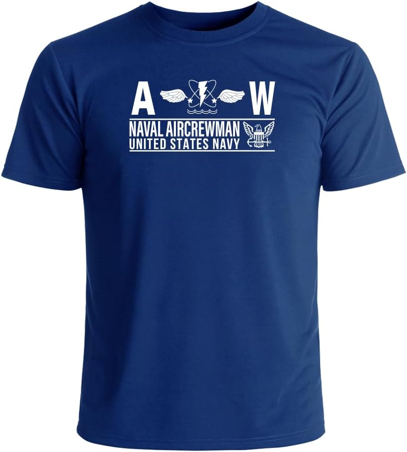 Military Productions US Navy Naval Aircrewman T-Shirt - As Pictured