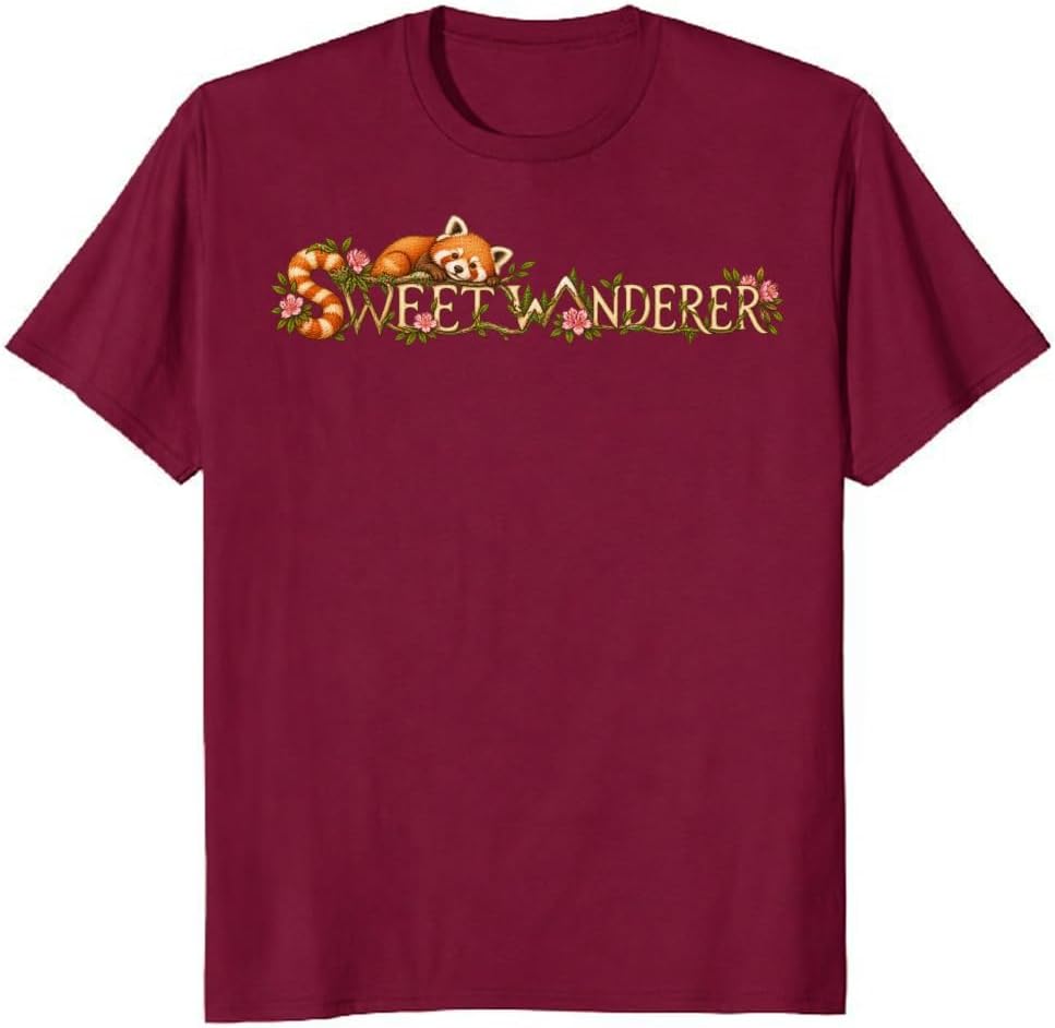 Deer Botanical T-Shirt Vintage Woodland Nature Lover Tee - S4