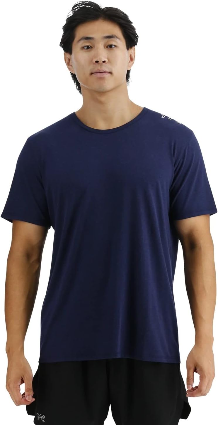 TYR USSTMS3A401XXL Unisex S/S Tee Navy XXL - As Pictured