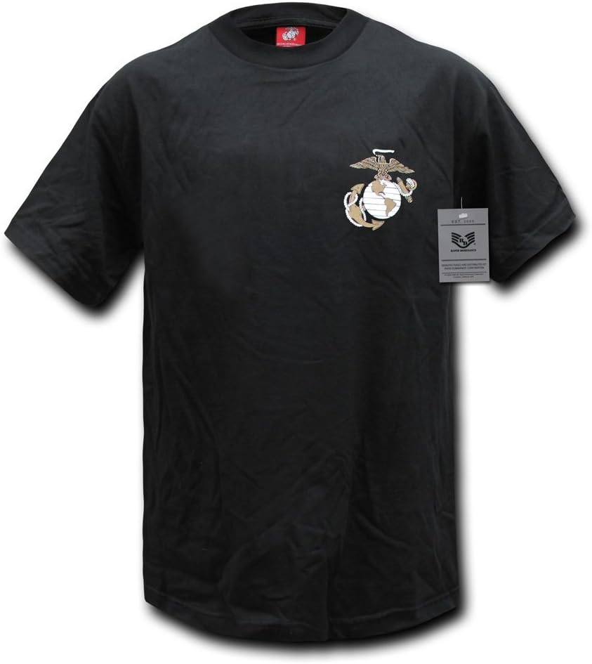 Rapiddominance Marines Basic Military Tee - Black