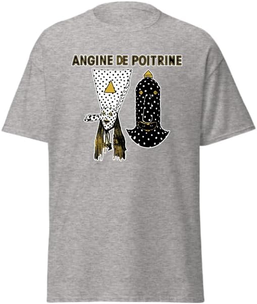 French Coldwave Post-Punk Music Graphic T-Shirt Alternative Underground Scene Cult Retro Dark Apparel - Grey