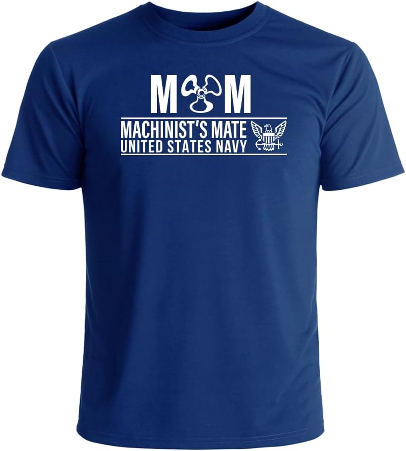 Military Productions US Navy Machinist's Mate T-Shirt - Blue