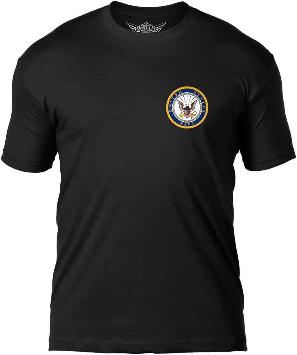 7.62 Design US Navy Sea Power Tee Black - size chart