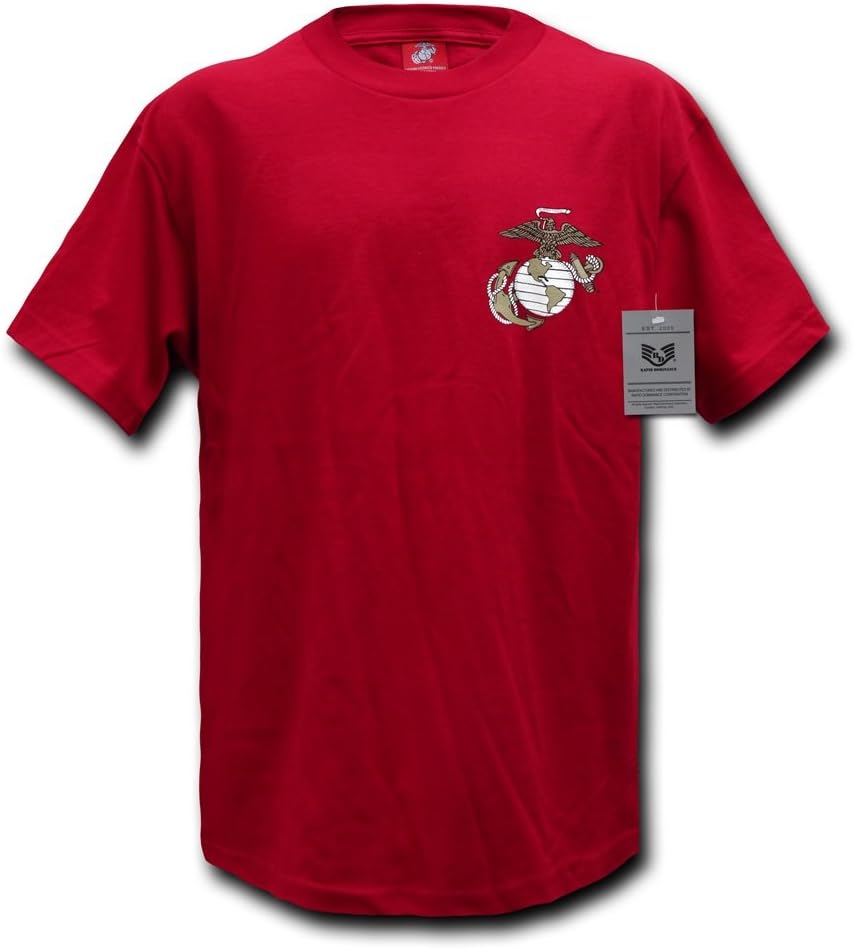Rapiddominance Marines Basic Military Tee - Cardinal