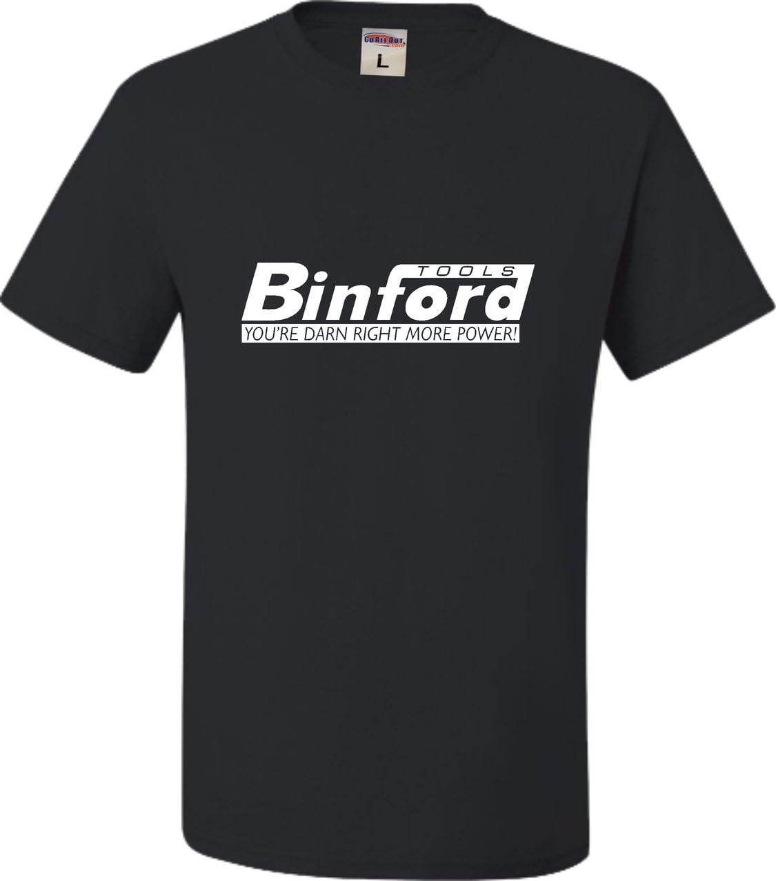 Go All Out Adult Binford Tools T-Shirt - Black