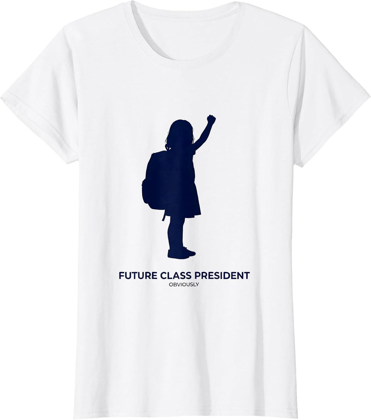 Future Class President First Day of Kindergarten T-Shirt - White