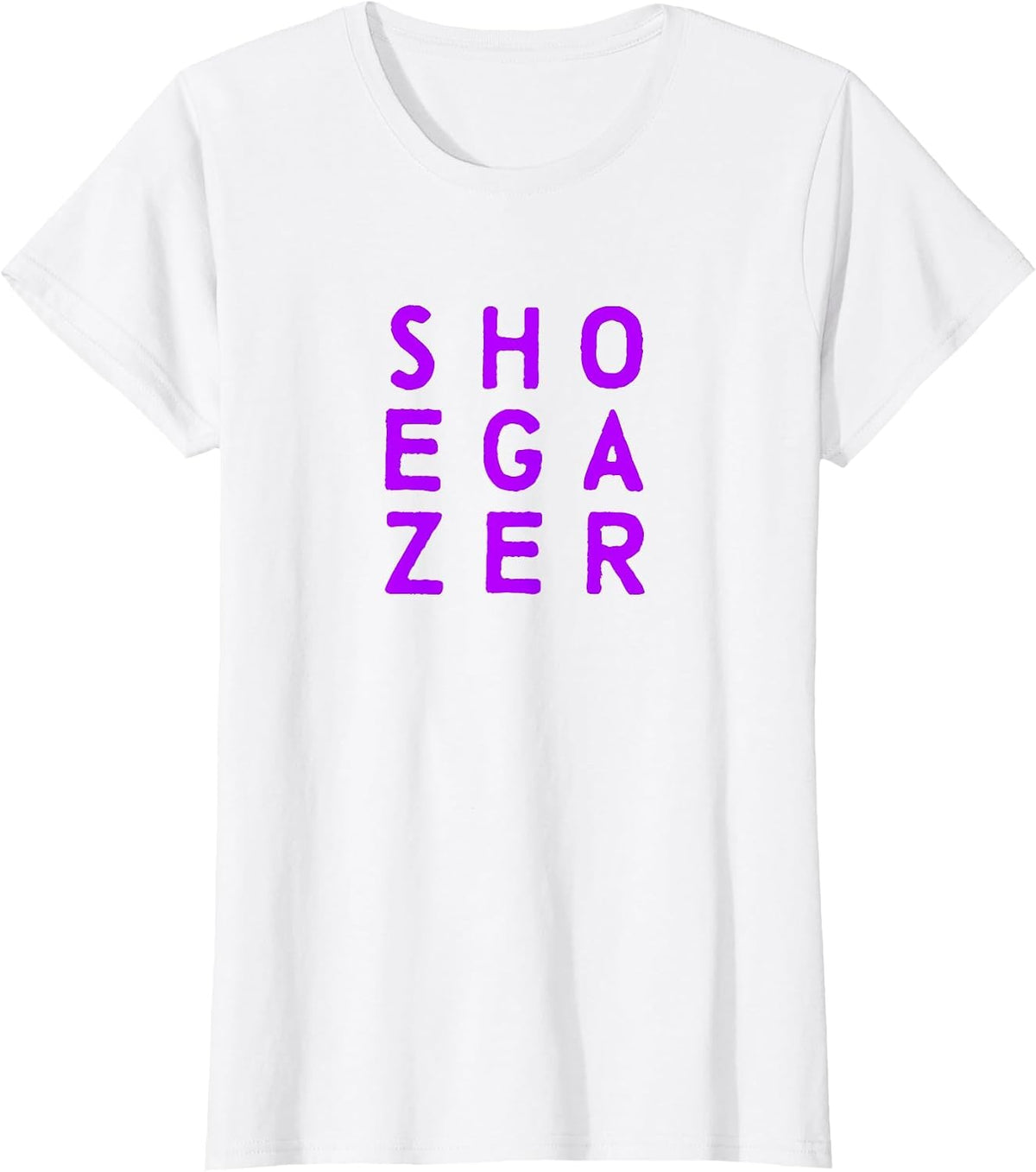 Shoegaze Tee - Garage, Noise Rock, Ambient T-Shirt - White
