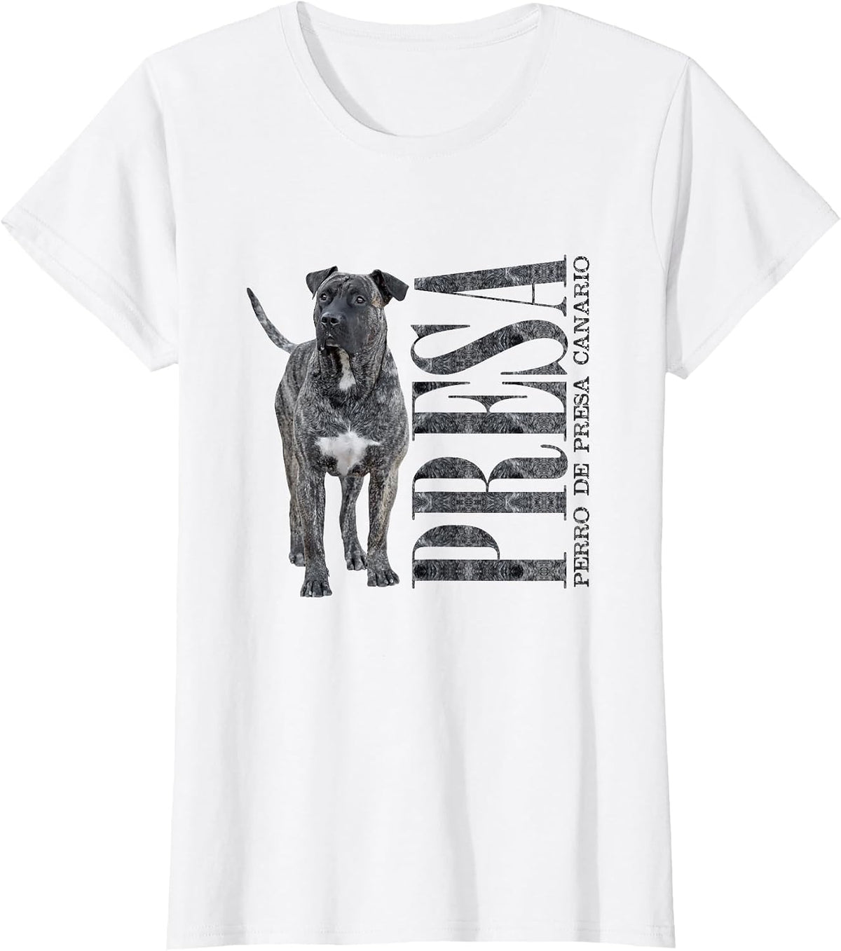 Perro de Presa Canario - Dogo Canario T-Shirt - White