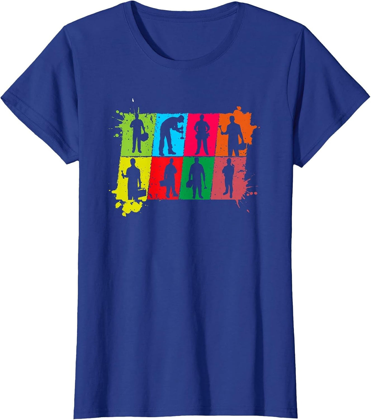 Pipefitter Pipe Plumber Plumbing T-Shirt - Royal Blue