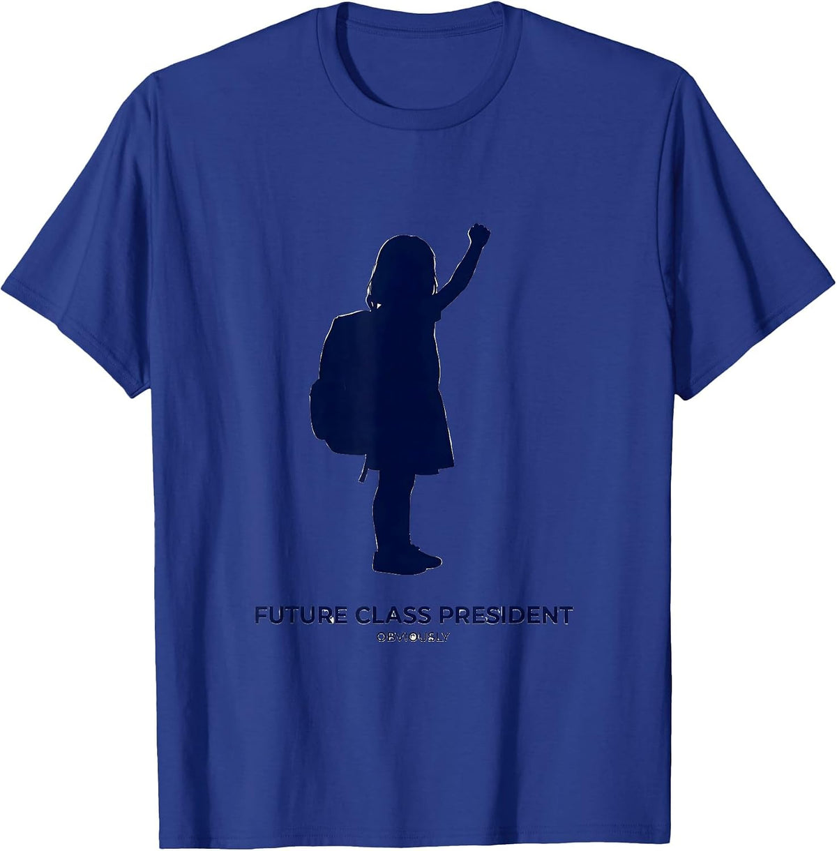 Future Class President First Day of Kindergarten T-Shirt - Royal Blue