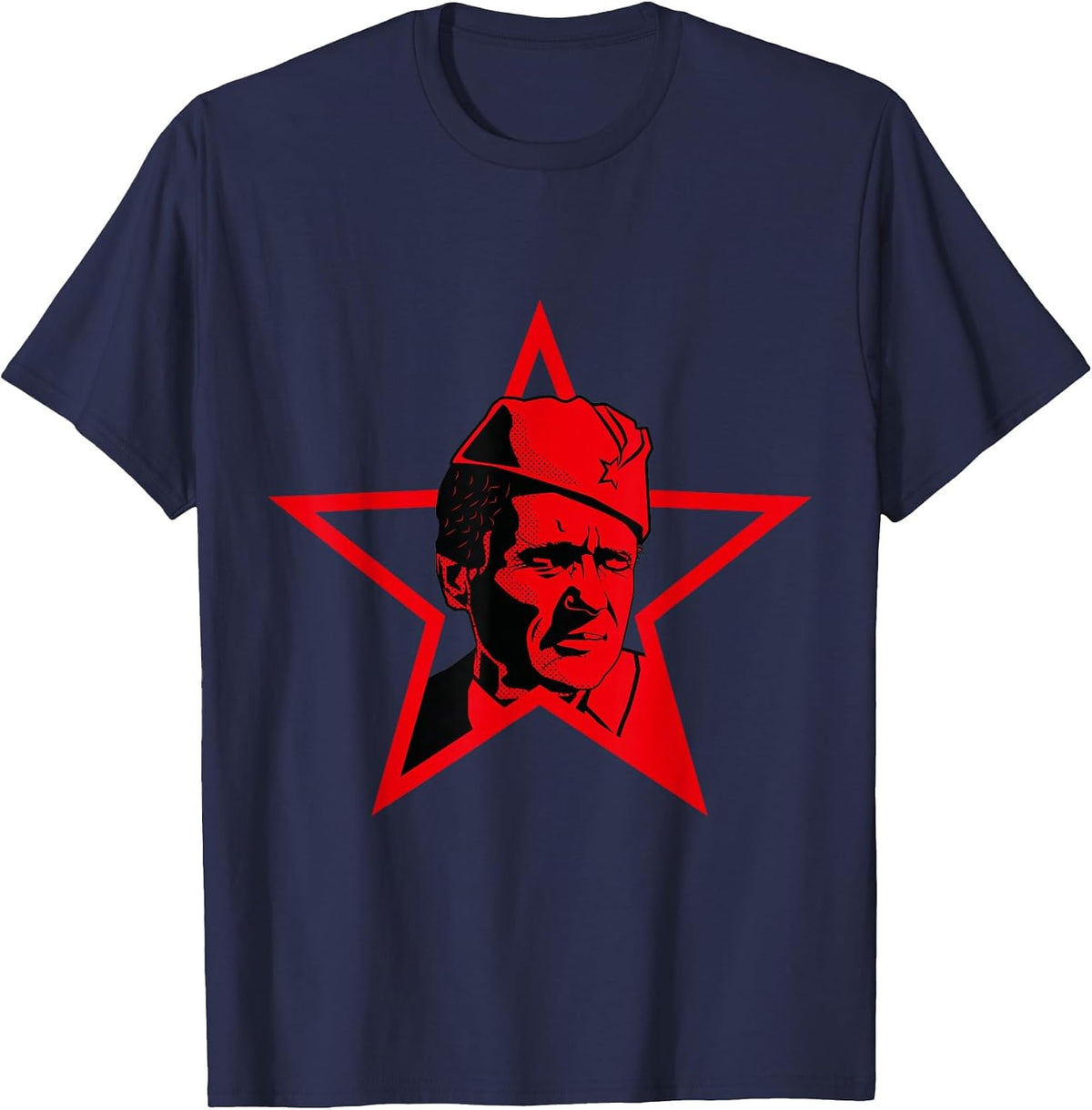 Josip Broz Tito Yugoslavia Yugoslavija SFRJ T-Shirt - Navy Blue