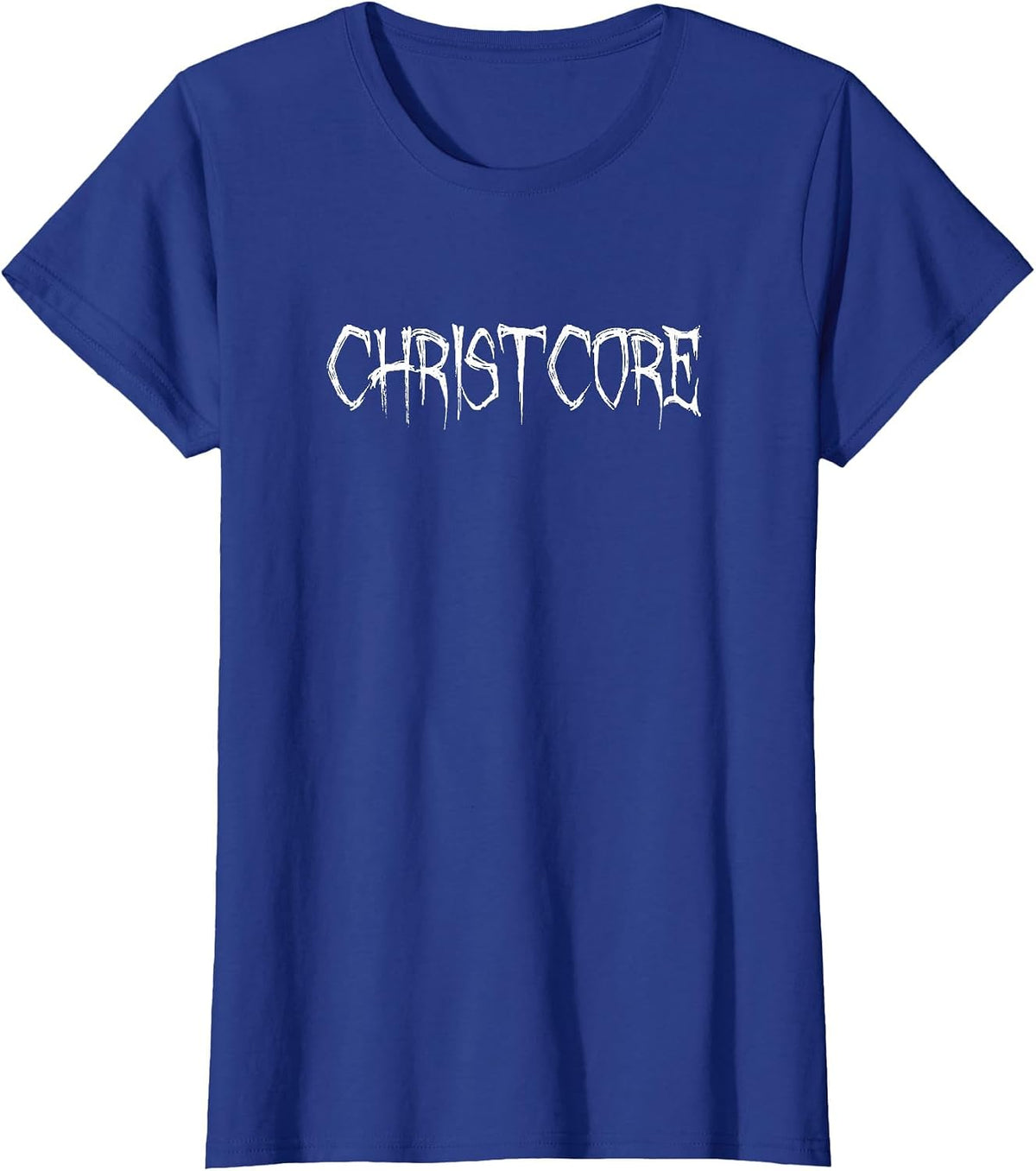 Christcore Christian Hardcore Faithcore T-Shirt - Royal Blue