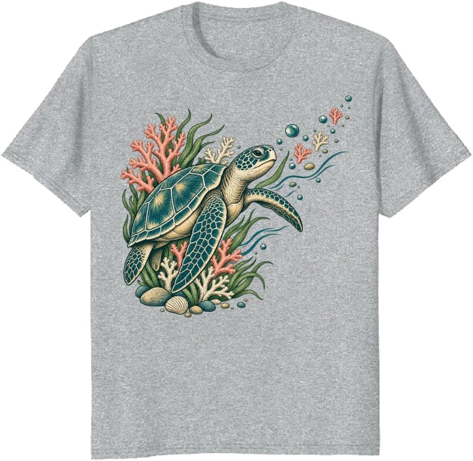 Botanical Toucan T-Shirt Vintage Palm Nature Lover Gift Tee - S6