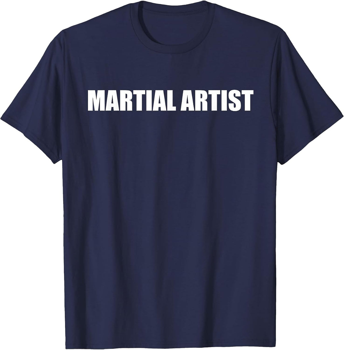 Martial Artist T-Shirt - Navy Blue