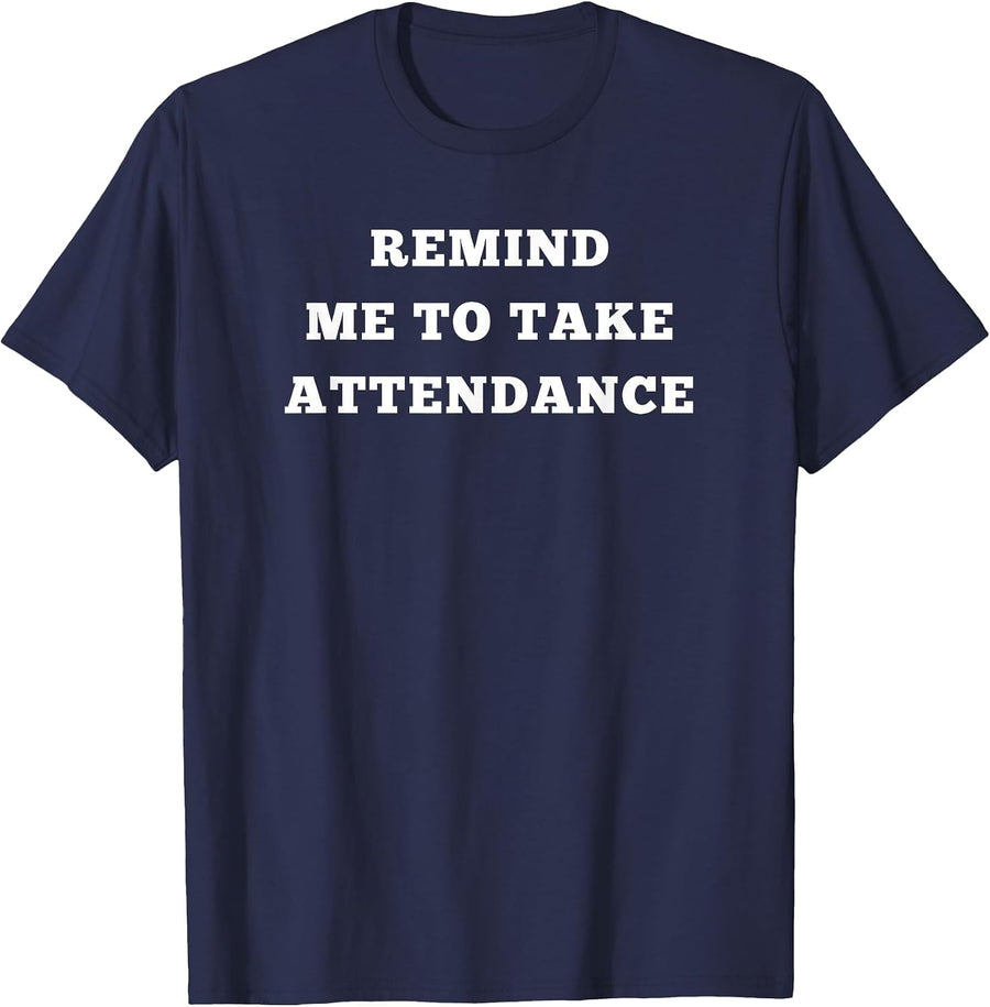 High School Teacher, College Teacher Funny Back to School T-Shirt - Navy Blue