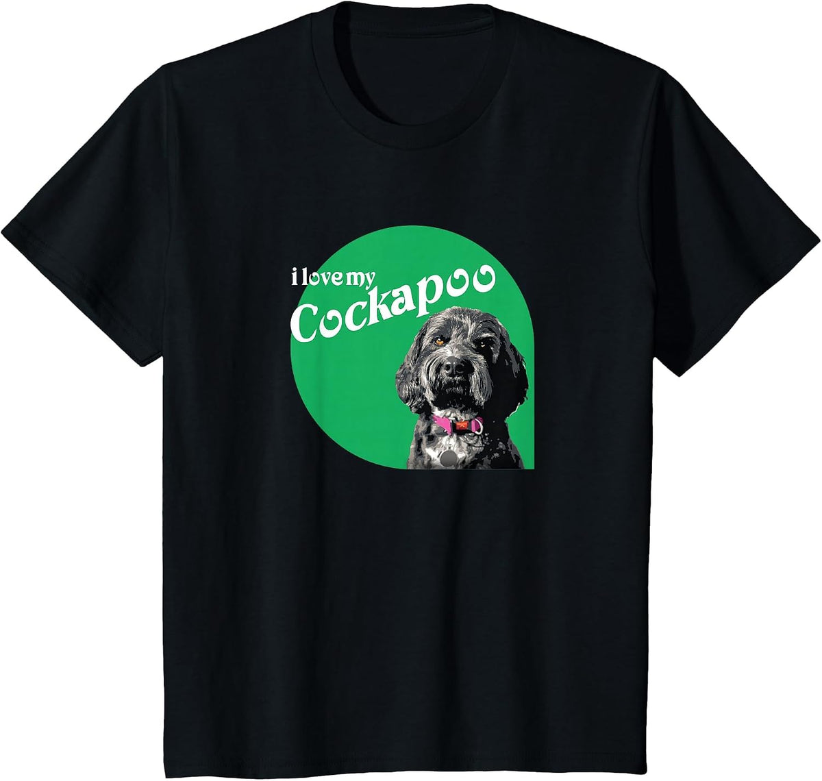 i Love My Cockapoo T-Shirt - Black