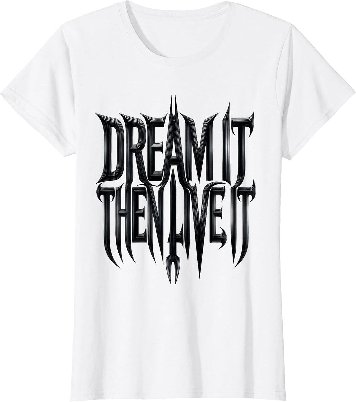 Dream It Then Live It Reveur House Design T-Shirt - White