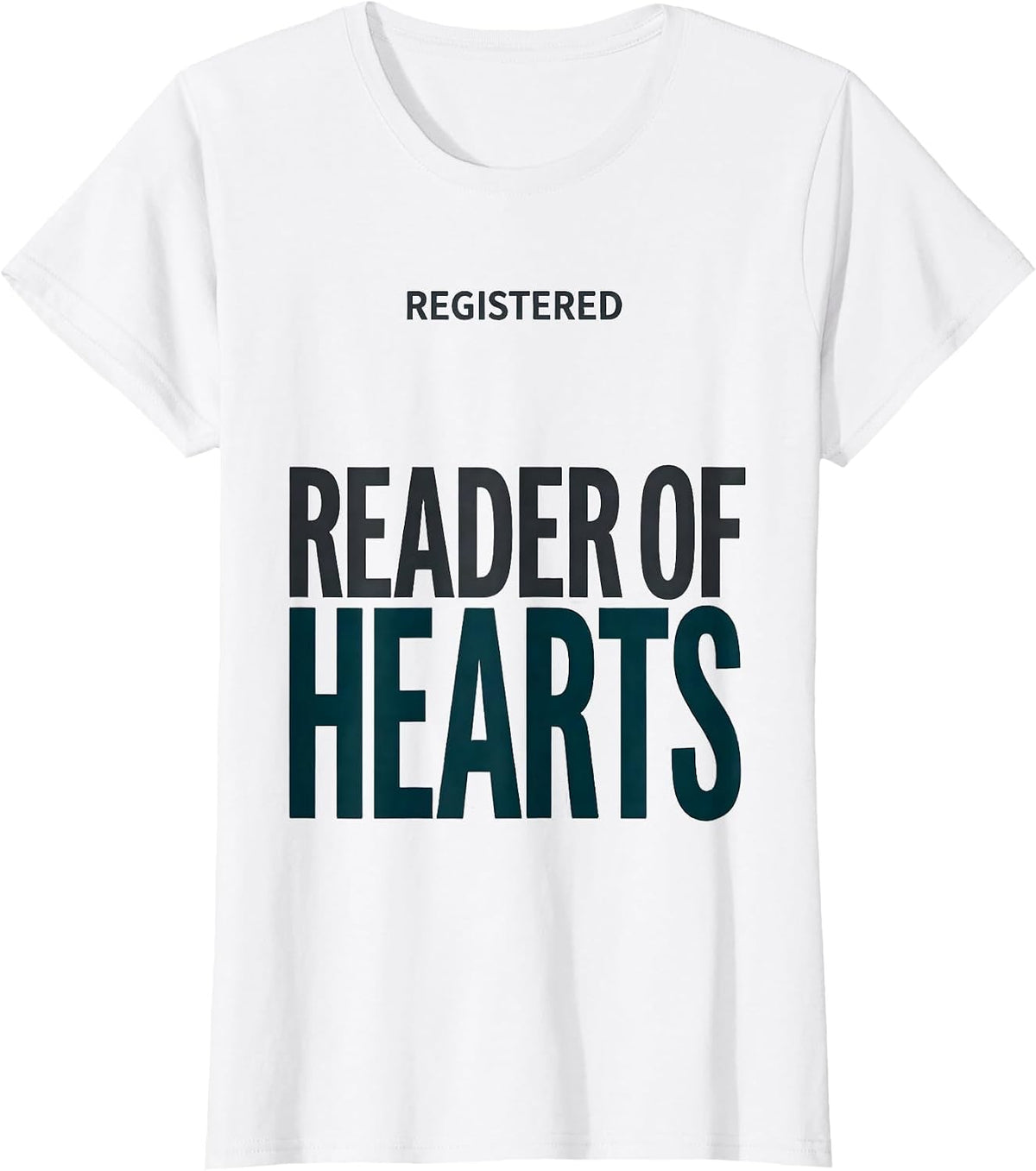 Women's Registered Reader Of Hearts Funny Sonographer Ultrasound T-Shirt - White