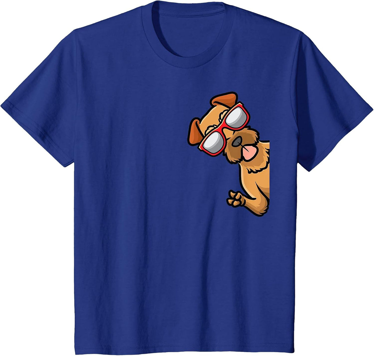 Irish Terrier Dog T-Shirt - Royal Blue