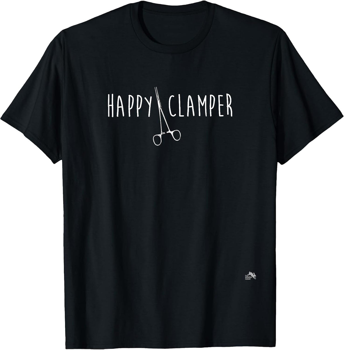 Happy Clamper - Scrub Tech Surgical Technologist T-Shirt - Black