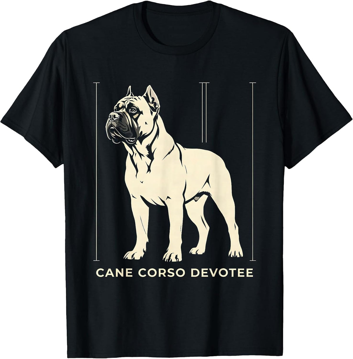 Men's Cane Corso Devotee Dog Owner Breed Pride T-Shirt - Black