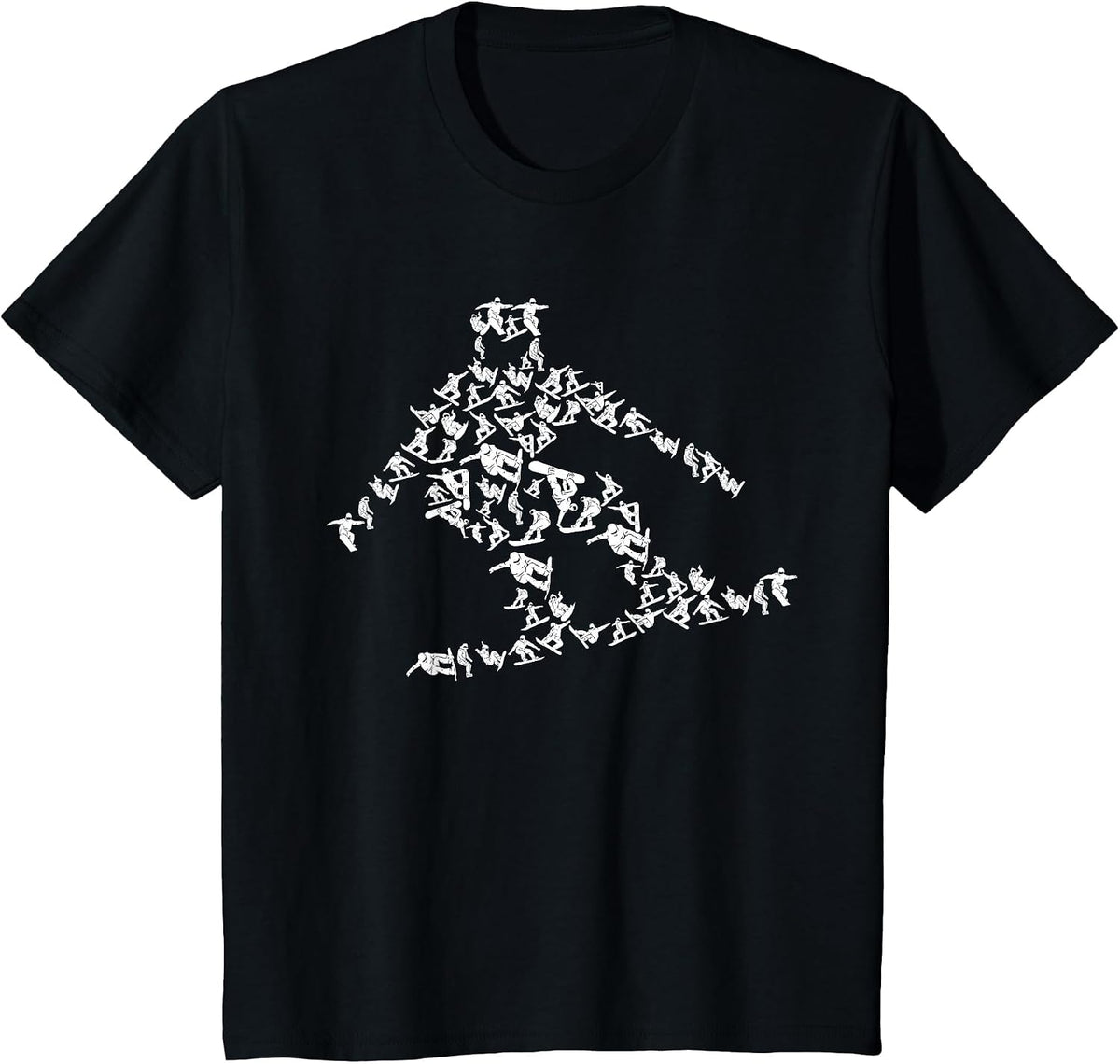 Snowbording Present Funny Snowboard Sport Cold Snowboarder T-Shirt - Black