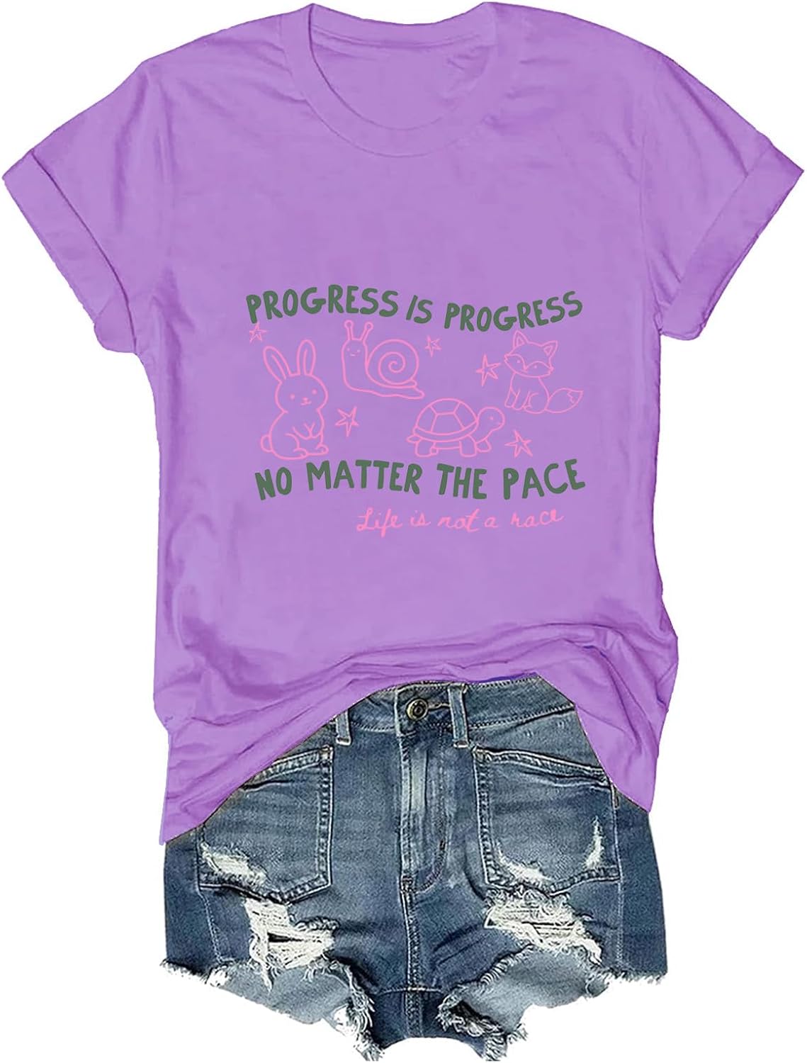 Progress is Progress Shirt SPED Teacher T-Shirt Unisex - Purple