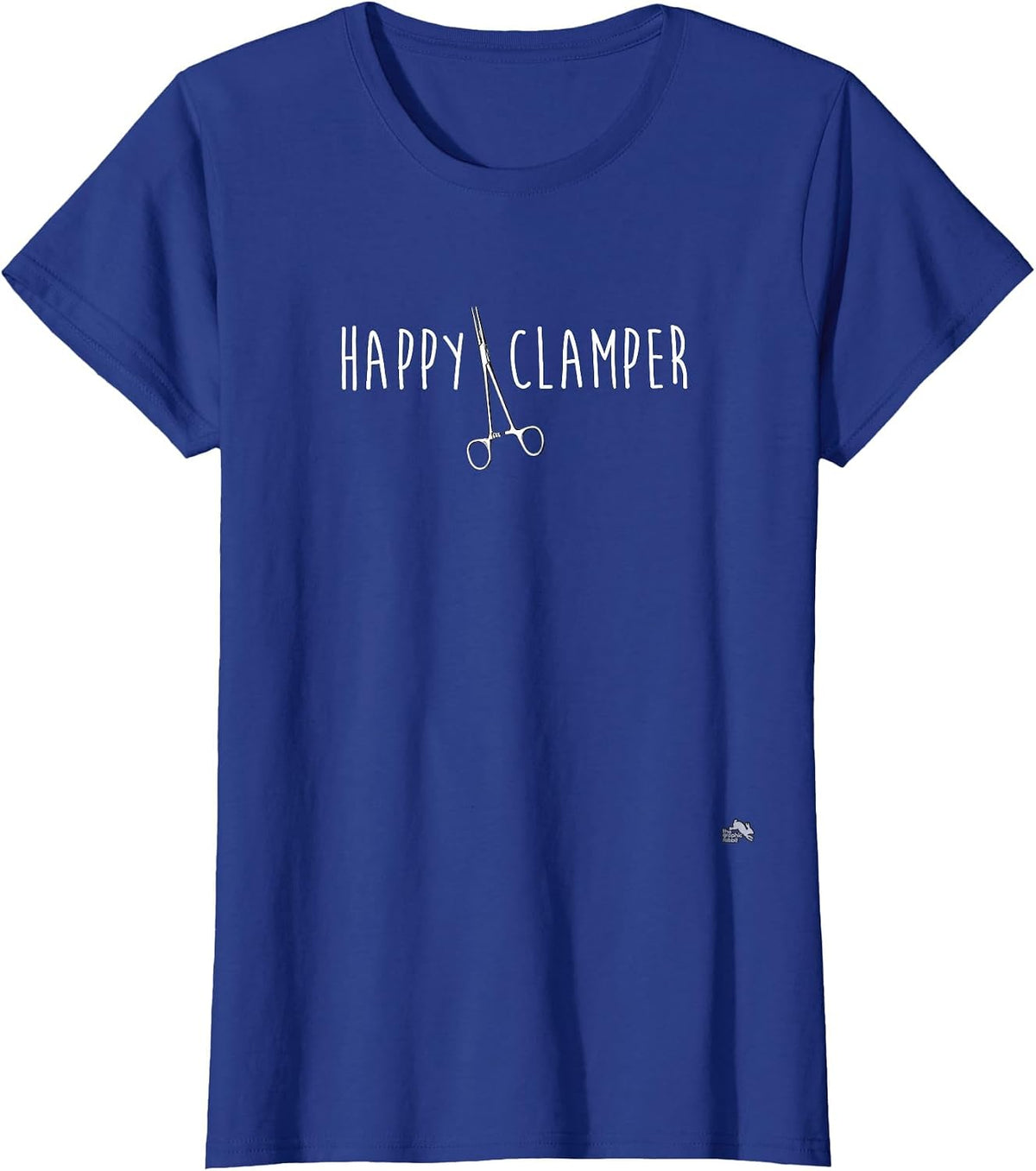 Happy Clamper - Scrub Tech Surgical Technologist T-Shirt - Royal Blue