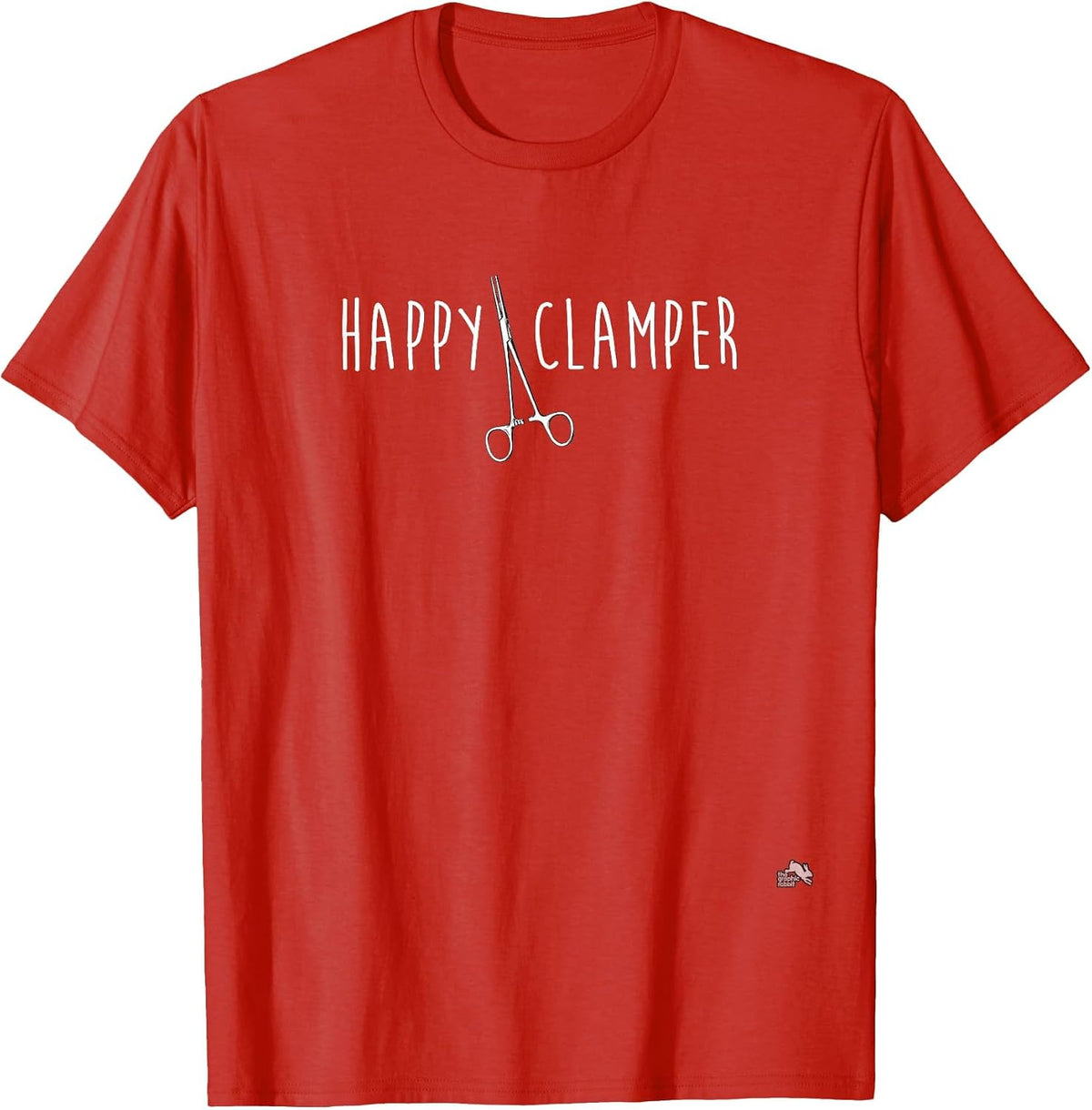Happy Clamper - Scrub Tech Surgical Technologist T-Shirt - Red