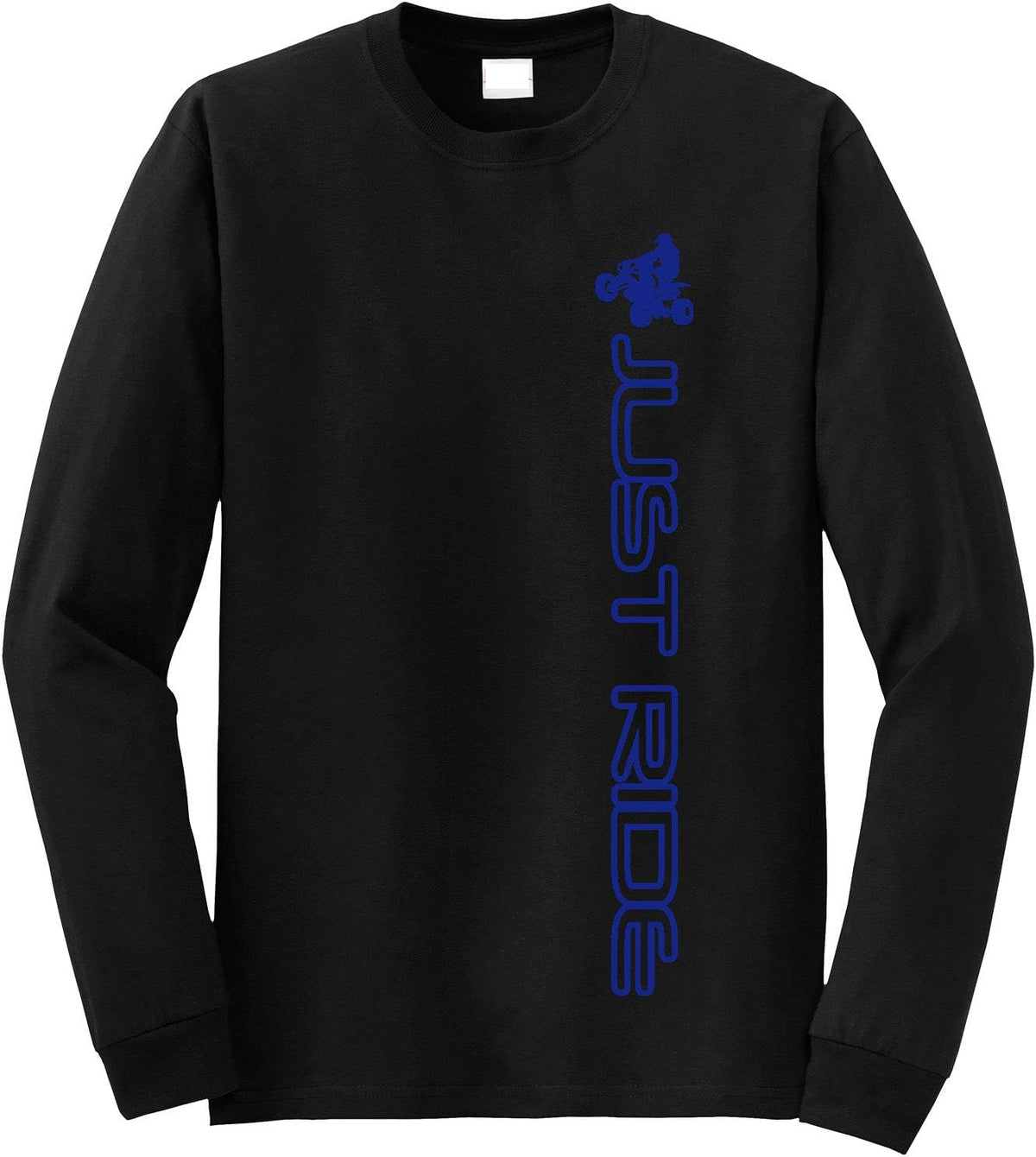 JUST RIDE Quad ATV Long Sleeve Shirt - Royal Blue