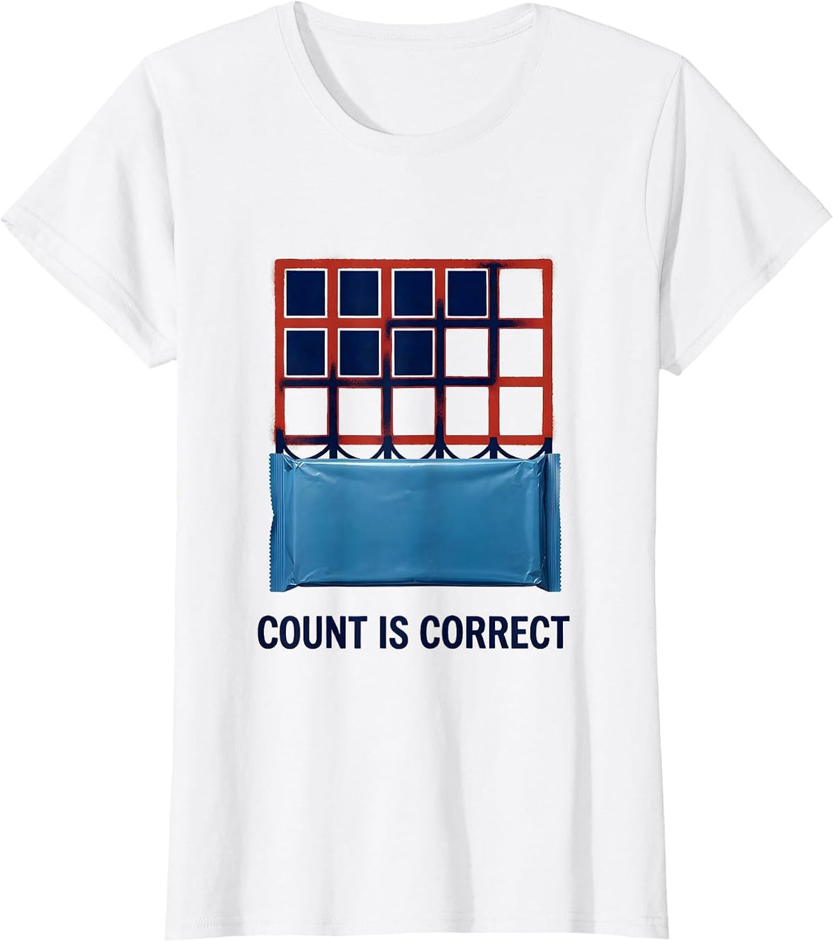 Count Is Correct Funny Surgical Tech Scrub Tech Appreciation T-Shirt - White