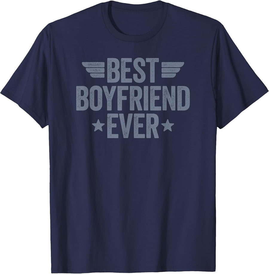 Best Boyfriend Ever T-Shirt - Navy Blue