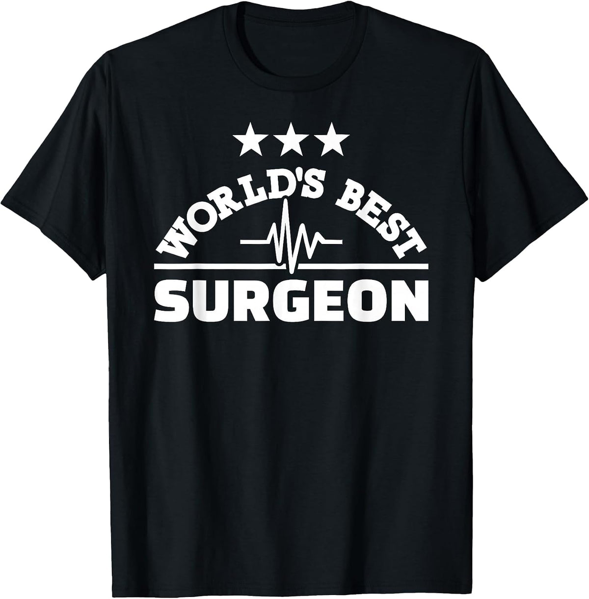 World's Best Surgeon T-Shirt - Black