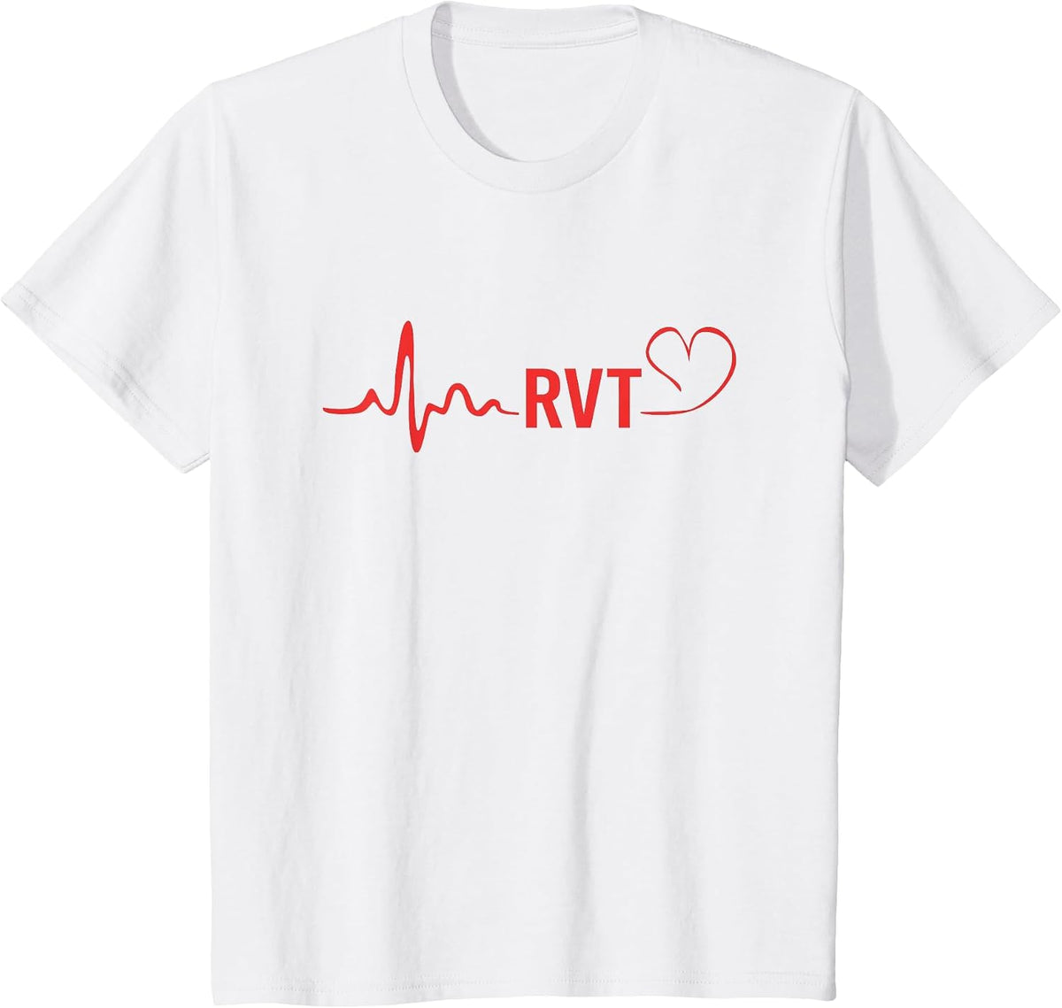 Ultrasound Sonographer RVT Registered Vascular Technologist T-Shirt - White