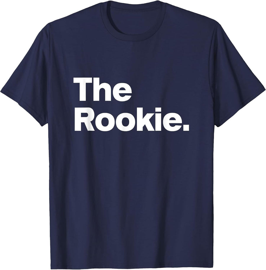 The Rookie - Funny Original Matching Family Birthday Shirts T-Shirt - Navy Blue