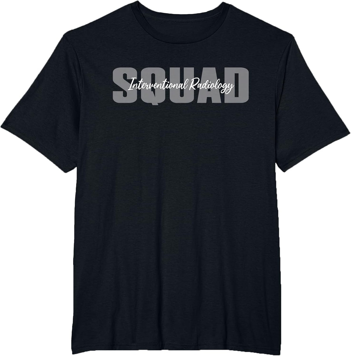 Interventional Radiology Squad Interventional Radiologist T-Shirt - Black
