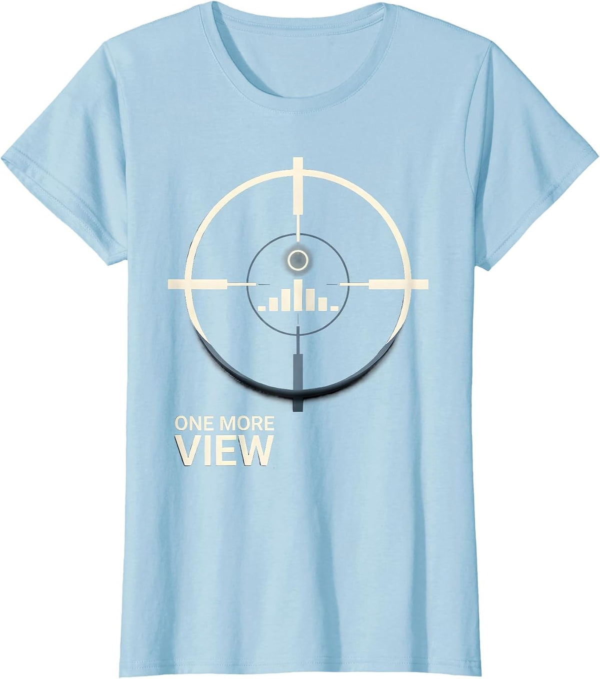 One More View Swiss International Funny Radiologic T-Shirt - Baby Blue