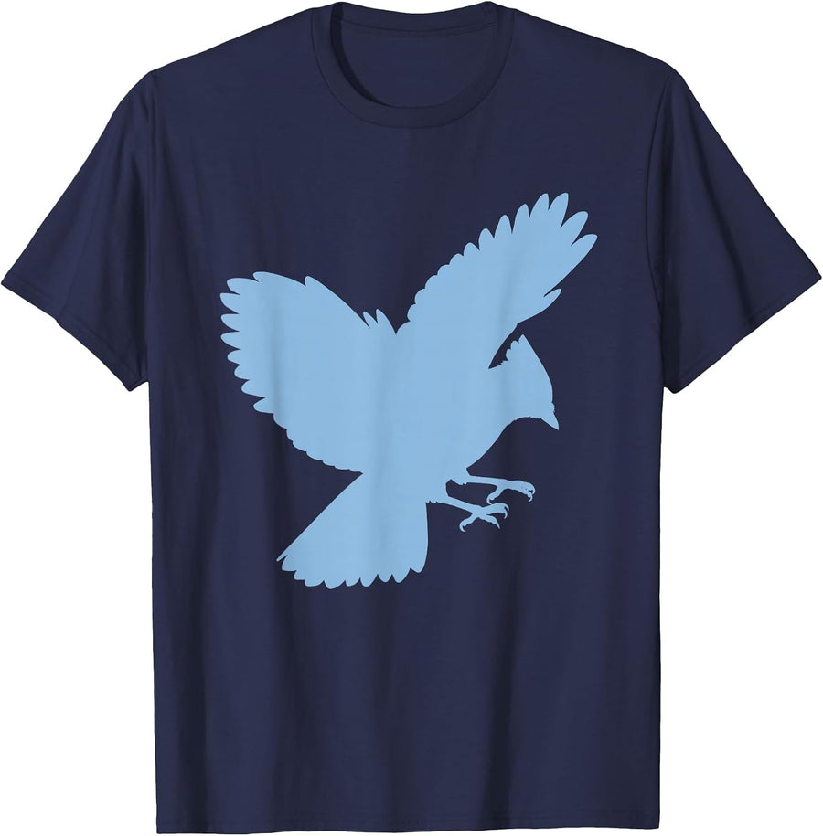 Bird Blue Jay T-Shirt - Navy Blue