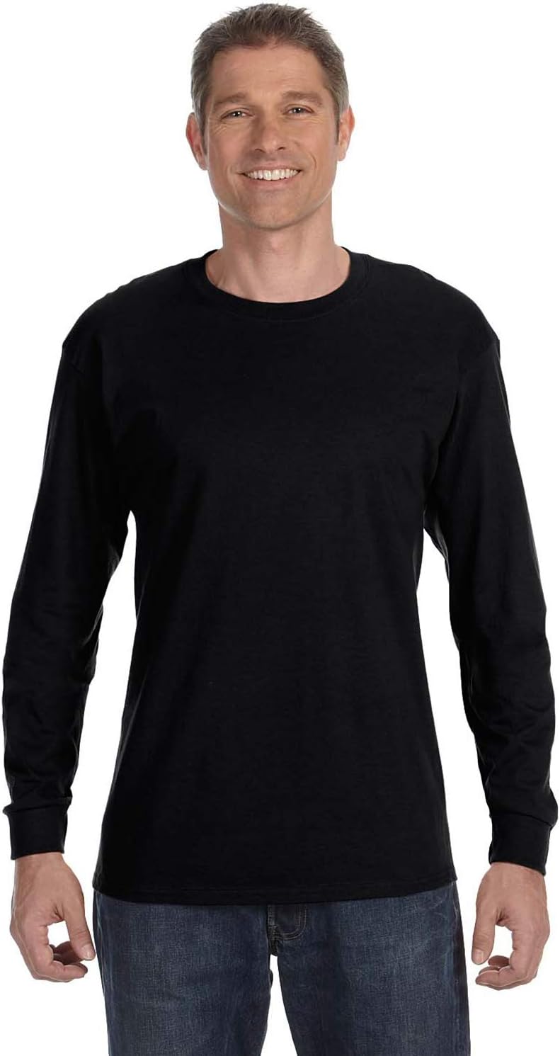 Gildan G540 Premium Long Sleeve T-Shirt - Black