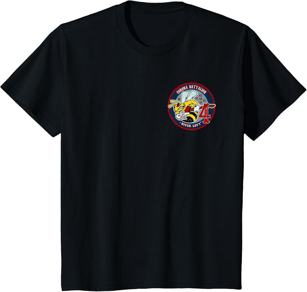 Norco - Corona Battalion 4 Off Duty Firefighter Shirt T-Shirt - Black