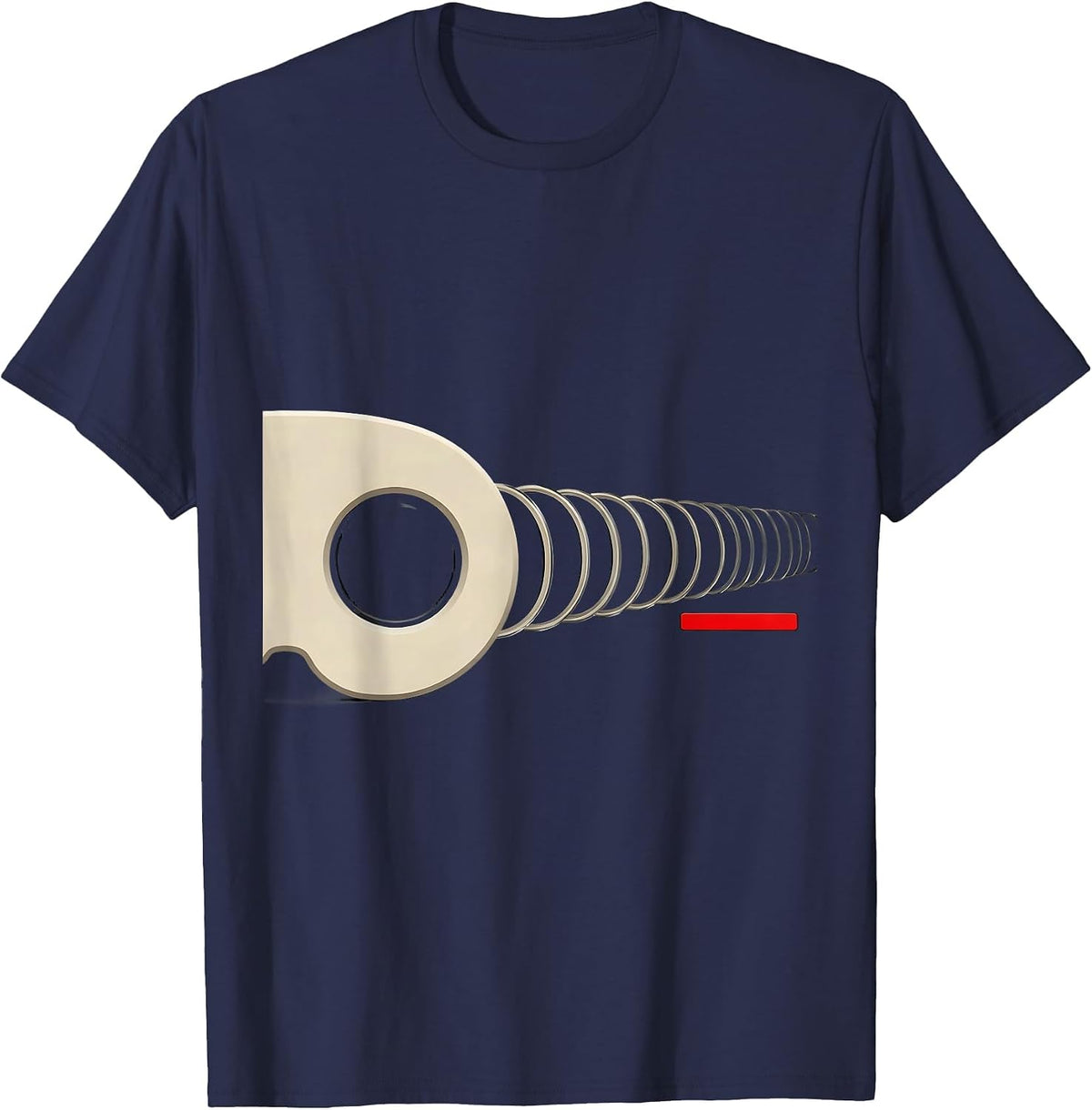 Lensometer Eye Doctor Optometry Halloween Humor T-Shirt - Navy Blue
