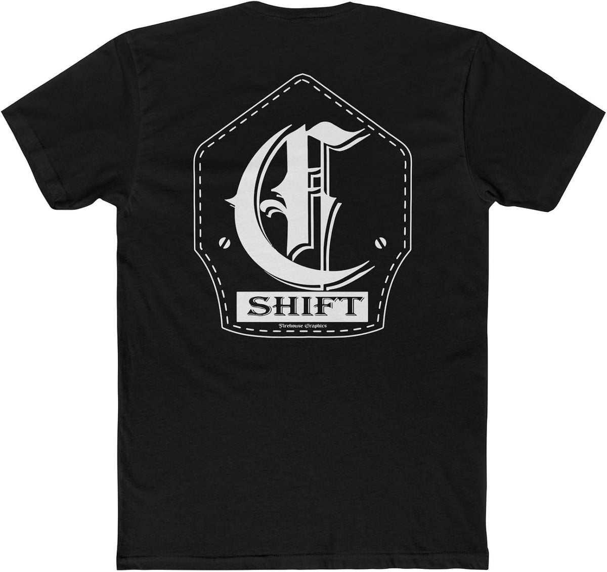 C-Shift Crew Tee — Firefighter Crew T-Shirt - Solid Black