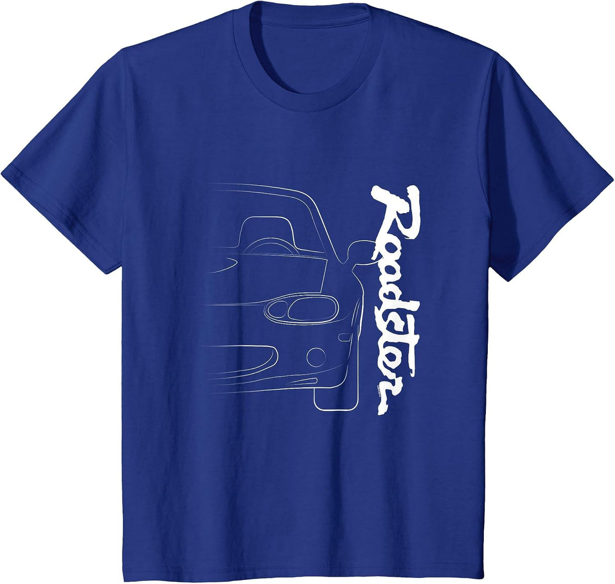 Car Guy Convertible Roadster Lover T-Shirt - NB T-Shirt - Royal Blue