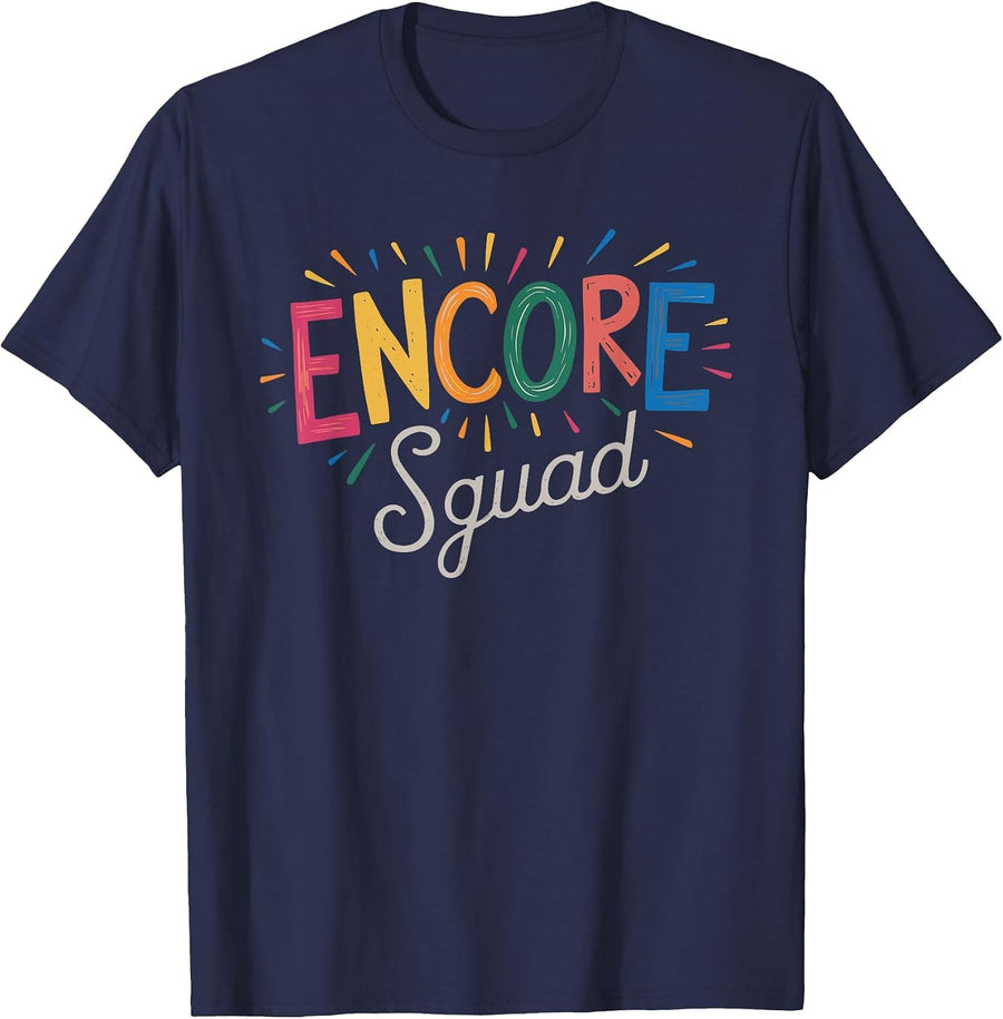 Encore Squad T-Shirt - Navy Blue