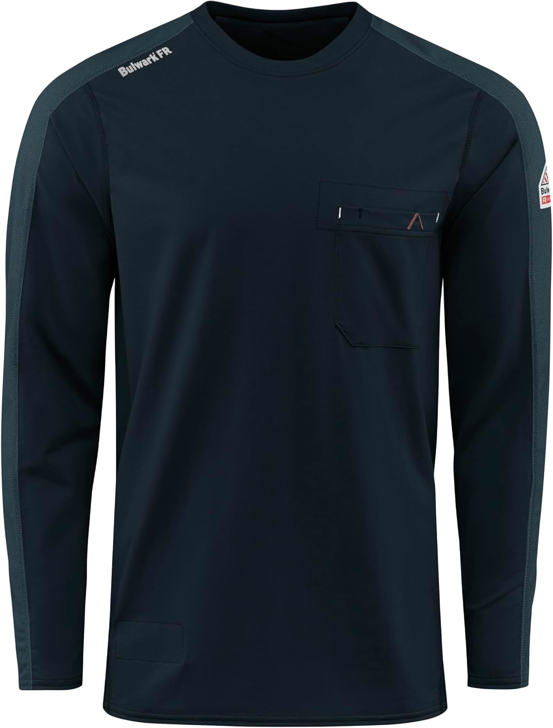 Bulwark FR Men's Flame Resistant Flex Knit Tee - Navy